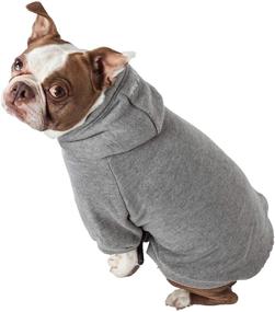 img 2 attached to 🐶 Stylish Plush Cotton Pet Hoodie Sweater with Hood