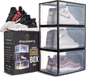 img 4 attached to Stackaberg Drop Front Shoe Box