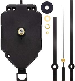 img 4 attached to ⏰ Long Shaft Pendulum Quartz Clock Movement Replacement Mechanism + Hands for DIY Clock