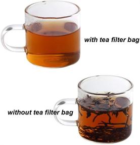 img 2 attached to 🍵 400 Pack Natural Unbleached Drawstring Tea Filter Bags - Convenient and Eco-Friendly Infuser Pouches for Loose Leaf Tea (7 x 9, Natual Color)