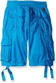 img 1 attached to Boys' Southpole Jogger Shorts with Convenient Pockets and Vibrant Colors