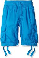 boys' southpole jogger shorts with convenient pockets and vibrant colors logo