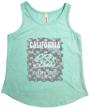 tough cookies triblend california umbrella girls' clothing and tops, tees & blouses logo