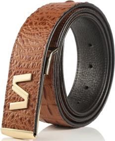 img 3 attached to 👔 VIVOCH Classic Elegant Business Genuine Men's Accessories: The Ultimate Belts Collection