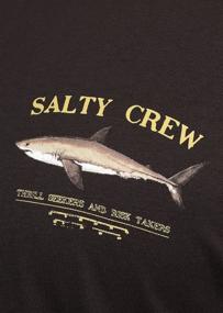 img 1 attached to Футболка с длинным рукавом Salty Crew Bruce: стильная базовая одежда для мужчин для майек и повседневной одежды.