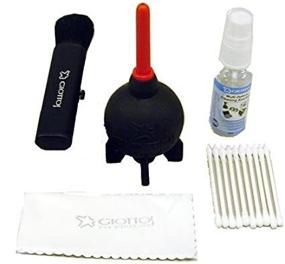 img 3 attached to 🧹 Giottos KIT-1001 Large Cleaning Kit with Small Rocket Blaster (Black): Ultimate Cleaning Solution for All Your Devices