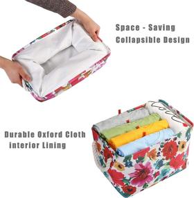 img 1 attached to 📦 HOKEMP Kids' Collapsible Storage Bins - Space-saving & Convenient Home Organization Solution