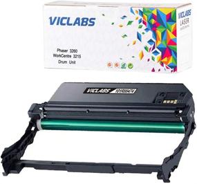 img 4 attached to 🖨️ VicLabs Compatible 3215 101R00474 Drum Unit - Reliable Replacement for Phaser 3260 Toner WorkCentre 3215 Toner Cartridge - High Yield 10,000 Pages - 1-Pack