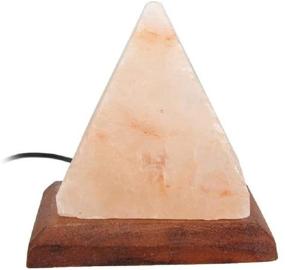 img 1 attached to 🏔️ Himalayan Salt Lamp Pyramid with USB Port: Multi-Colour Desk Lamp for a Soothing Ambiance