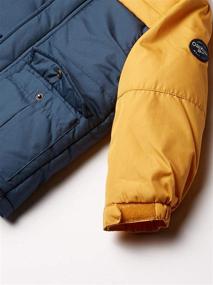 img 1 attached to Kosh Heavyweight Colorblock Puffer Cadet