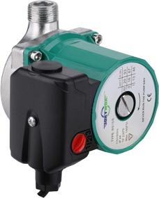 img 2 attached to BOKYWOX RS15-6SG - 3/4'' 3-Speed Domestic Circulation Pump for Hot Water Circulation - Food Grade & Efficient