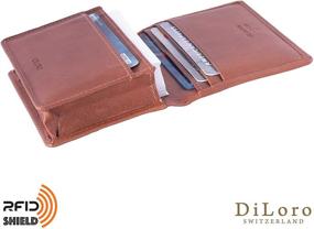 img 2 attached to Travel-Safe Leather Wallets: Men's Card Cases and Money Organizers with Blocking Technology