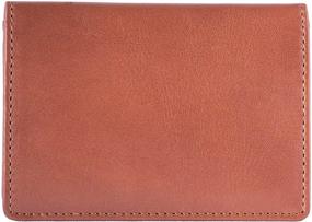 img 4 attached to Travel-Safe Leather Wallets: Men's Card Cases and Money Organizers with Blocking Technology