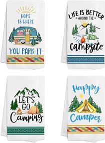 img 4 attached to Pinata Camping Kitchen Towels Dishcloths