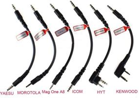 img 2 attached to 🔄 High-Quality Retevis 6 in 1 Two Way Radio Programming Cable with USB, Compatible with Motorola Baofeng UV-5R Retevis RT21 RT22 Yaesu FT-60R HYT TC-610 Walkie Talkies (1 Pack)