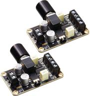 🔊 enhance your diy sound system with pam8406 mini audio amplifier board - 2.0 dual channel, 5w+5w power amp module, dc 5v logo