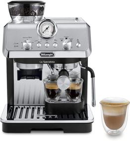 img 4 attached to ☕ Кофемашина De'Longhi EC9155MB La Specialista Arte - Повысьте свой опыт питья кофе с помощью этой высококачественной кофемашины.