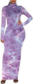 img 4 attached to Ioiom Women's Vintage Purple Business Attire for Dresses – Women's Clothing