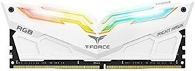 img 2 attached to 💡 TEAMGROUP T-Force Night Hawk RGB DDR4 16GB Kit SDRAM (2x8GB) 3000MHz (PC4-24000) CL16 Desktop RAM Module - TF2D416G3000HC16CDC01 (White)