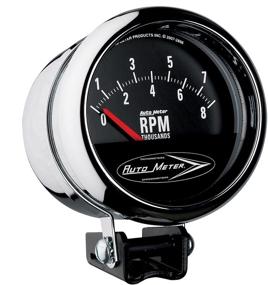 img 1 attached to Auto Meter 2897 Performance Street Tachometer - Enhanced RPM Monitoring Solution, 3.750 in.