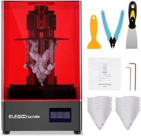 img 4 attached to 🖨️ ELEGOO Monochrome 3D Printer 7.55x4.72x7.87-inch with Enhanced Printing Precision