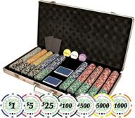 🎰 da vinci set of 750 casino del sol 11.5 gram poker chips with case, playing cards, dealer buttons, and 2 cut cards логотип