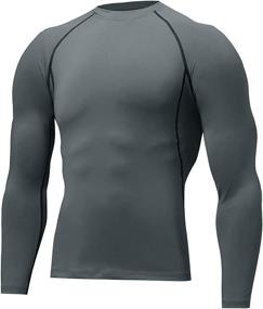 img 2 attached to Boyufitness Baselayer Compression Workout XX Large