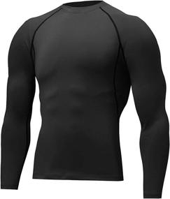 img 3 attached to Boyufitness Baselayer Compression Workout XX Large