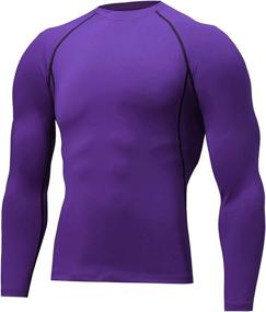 img 1 attached to Boyufitness Baselayer Compression Workout XX Large