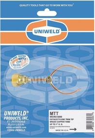 img 1 attached to 🔥 Uniweld MTT Micro 6000 Flexible Twin Tip: Precision Yet Versatile Soldering and Brazing Solution