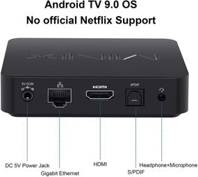 img 2 attached to 📺 MINIX NEO T5 Android 9.0 Pie TV Box, Amlogic S905X2 2GB RAM 16GB ROM Smart TV Box 4K Ultra HD Android 9.0 Pie Media Hub (No Official Netflix Compatibility)