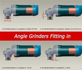 img 1 attached to Dastool Universal Shroud Grinders Dt1902 180