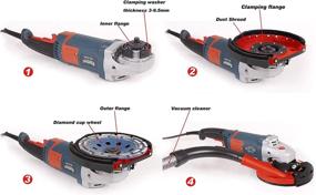 img 2 attached to Dastool Universal Shroud Grinders Dt1902 180