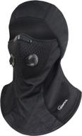 ❄️ stay warm in extreme temperatures with our -10°f to 50°f windproof & warm fleece balaclava ski mask logo