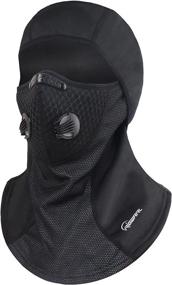 img 4 attached to ❄️ Stay Warm in Extreme Temperatures with our -10°F to 50°F Windproof & Warm Fleece Balaclava Ski Mask