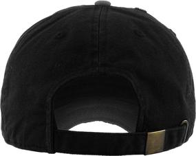 img 1 attached to KBETHOS Distressed Baseball Adjustable Headwear Outdoor Recreation and Climbing