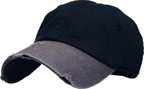 img 4 attached to KBETHOS Distressed Baseball Adjustable Headwear Outdoor Recreation and Climbing