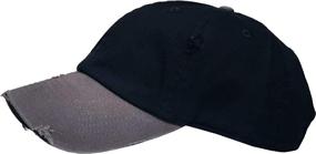 img 2 attached to KBETHOS Distressed Baseball Adjustable Headwear Outdoor Recreation and Climbing