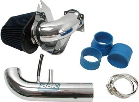 img 4 attached to 💨 Enhance Performance with BBK 1718 Cold Air Intake System - Power Plus Series Kit for Ford Mustang 4.6L 2V - Fenderwell Style - Chrome Finish