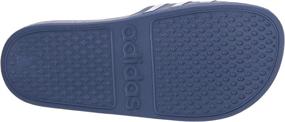 img 1 attached to Men's White and Black Water Shoes - Adidas Adilette