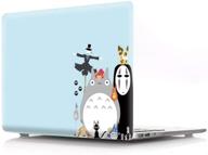 🎃 halloween totoro design laptop body shell protective hard case for macbook 12" with retina display a1534 (2015 release) & a1931 (2018 release) - hrh logo