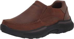 img 4 attached to Skechers USA Mens Moccasin Brown