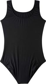 img 1 attached to 🩰 DANSHOW Tank Leotards: Ideal Attire for Women's Dance, Ballet & Adult Gymnastics