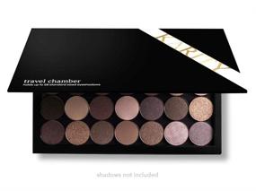 img 3 attached to 💄 Influencer-Recommended Large Empty Magnetic Makeup Palette for Travel - Holds 28 Standard Size Eyeshadows