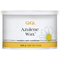 🌸 gentle and nourishing: gigi azulene hair removal wax for soft & smooth whole body results - 13 oz. 1-pack logo