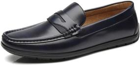 img 4 attached to Faranzi Driving Moccasins: Classic Comfortable Men's Shoes, Loafers & Slip-Ons for Ultimate Style and Comfort