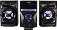 🎵 magnavox mm441: premium 3-piece cd shelf system with bluetooth, fm radio, remote control, and led colored lights for enhanced audio experience logo