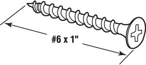 img 1 attached to Prime Line MP10735 Drywall Screws Phillips