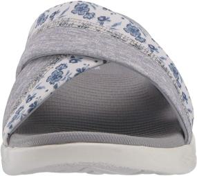 img 3 attached to 👡 Skechers Women's 600 140038 Sandal - Medium Shoe for Women