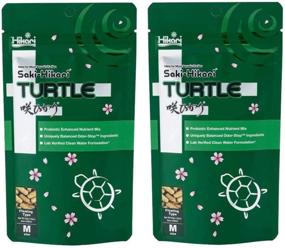 img 1 attached to 🐢 Hikari Saki Turtle Food 7.05 oz - Pack of 2: Optimal Nutrition for Your Turtles